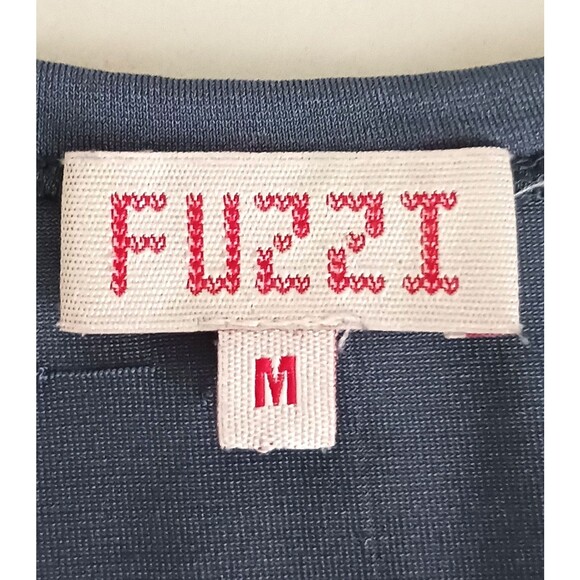 VTG FUZZI Jean Paul Gautier Tank Dress Semi Sheer Gray Nylon Made in Italy Sz M - Picture 5 of 9